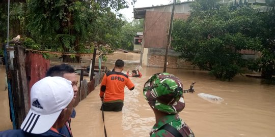 Diguyur hujan deras, 17 desa di Nagan Raya Aceh banjir