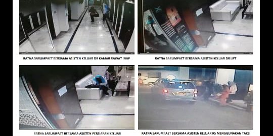 Rekaman CCTV rumah sakit usai Ratna Sarumpaet jalani operasi plastik