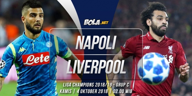 Data dan fakta Liga Champions: Napoli vs Liverpool