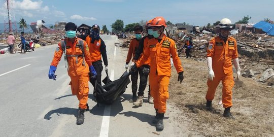 Data terbaru korban gempa Sulteng dari BNPB: 1.407 orang meninggal, 2.549 luka berat