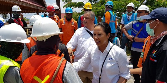 PLN terbangkan genset dan makanan pakai Hercules ke Palu