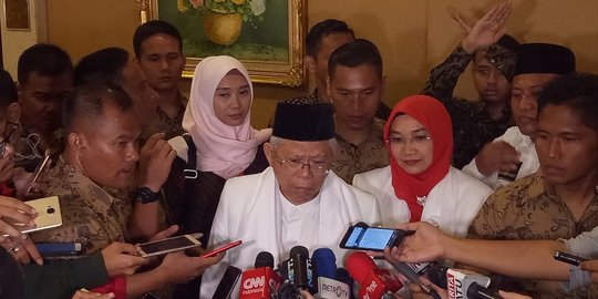 Ma'ruf Amin yakin ekonomi Indonesia pada tahun 2024 naik