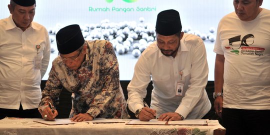 Digagas Ma'ruf Amin, Rumah Pangan Santri solusi ketahanan pangan Nasional