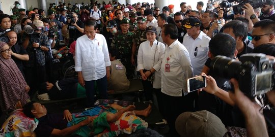 Puan dampingi Jokowi kunjungi korban bencana di Sulteng