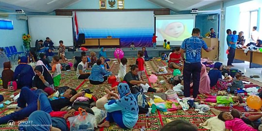 2.008 Pengungsi dari Sulteng tiba di Kaltim dan Kaltara