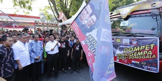 Pengungsi yatim piatu di Makassar korban bencana Sulteng terima Rp 1 miliar