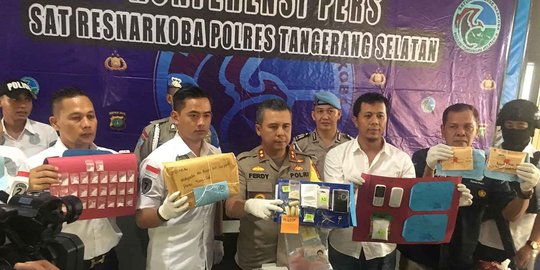 Polisi tangkap 24 pengedar, salah satunya pemasok sabu ke indekos mewah