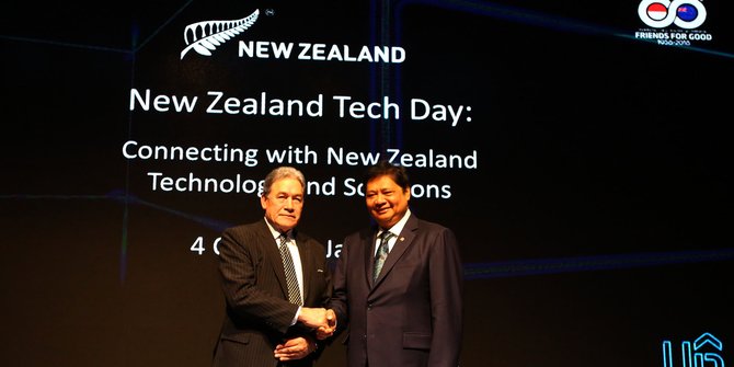 Wakil PM Selandia Baru dan Menperin Airlangga buka New Zealand Tech Day