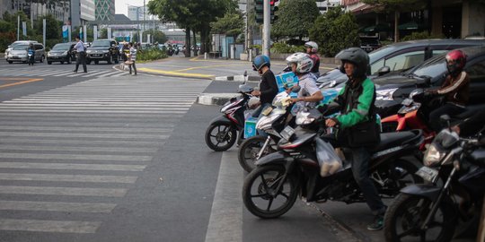 Uji coba tilang elektronik, pengendara masih banyak yang melanggar