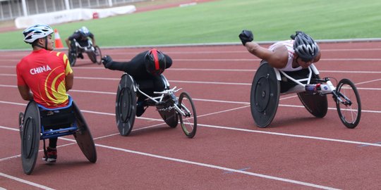 Atlet Asian Para Games 2018 mulai berlatih di Stadion Madya