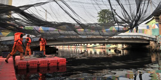 Alat pendukung Nano Bubble di Kali Item hilang dicuri