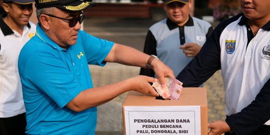 Ngecrek usai apel, PNS Depok kumpulkan Rp 73 juta untuk Palu