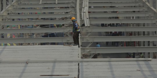 Pembangunan skybridge Tanah Abang rampung 10 hari lagi