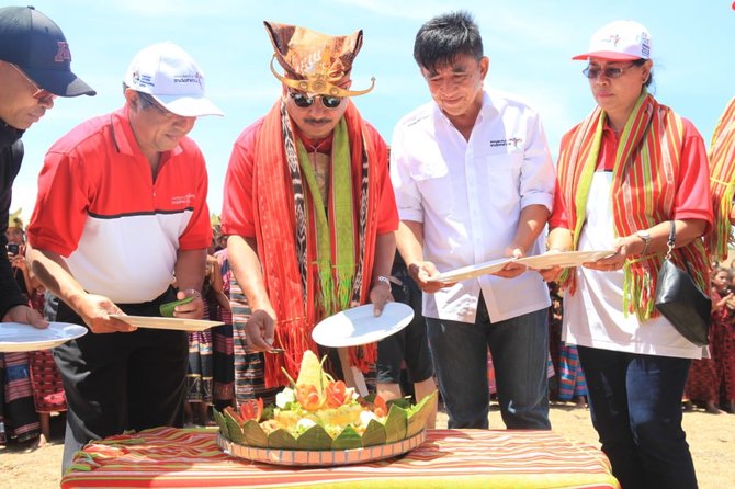 menpar arief yahya tinjau persiapan festival fulan fehan 2018