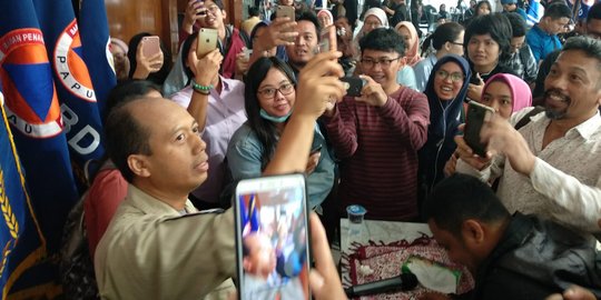 Cerita Raisa cari-cari kontak Humas BNPB Sutopo mau 'video call'