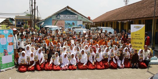 Chevrolet ajarkan nilai-nilai keselamatan hingga ke Lembang, Jawa Barat