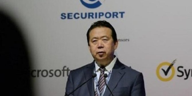 Presiden Interpol hilang di China