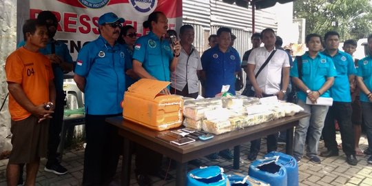 50 Kg sabu yang diungkap BNN di Medan mirip tangkapan besar Kepri dan Anyer