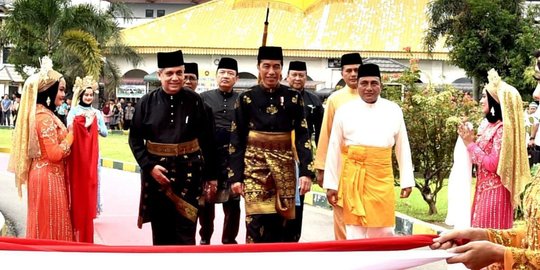 Presiden Jokowi dapat gelar bangsawan tertinggi Kesultanan Deli