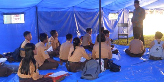 KPAI usul dibentuk kurikulum sekolah darurat di wilayah terdampak bencana