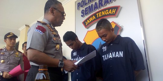 3 Suporter terlibat pengeroyokan dan perusakan di Semarang ditangkap