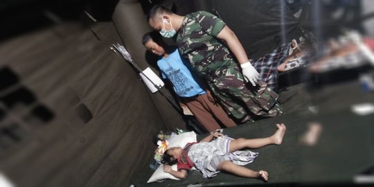 Prajurit Kostrad temukan balita tertimbun memeluk ibunya yang sudah meninggal
