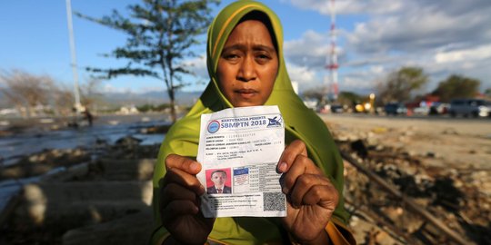 Perjuangan ibu Lita mencari anaknya pasca gempa dan tsunami Palu