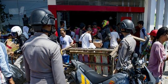 Jadi dalang penjarahan di Palu, Kepala desa ini ditetapkan sebagai tersangka