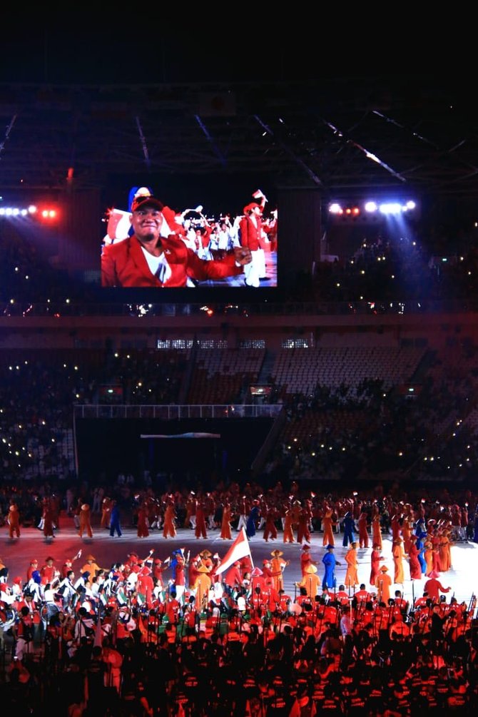 opening ceremony asian para games 2018
