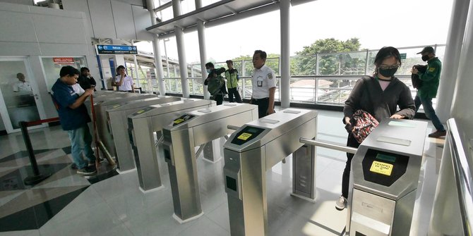 Rampung di modernisasi, Stasiun Cakung mulai lakukan uji coba