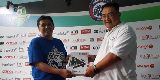 Presiden kehormatannya diperiksa KPK, ini tanggapan manajemen Arema FC