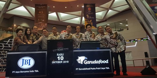 Melantai Di Bei Saham Garudafood Dan Duck King Kompak Menguat Merdeka Com