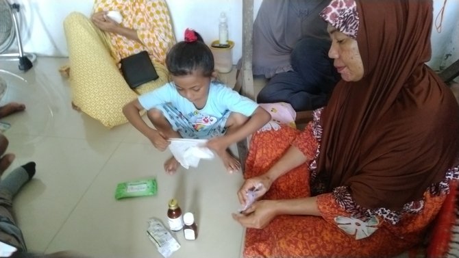 pengungsi palu di samarinda