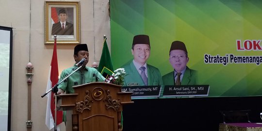 PPP minta semua caleg siap jadi jurkam Jokowi-Ma'ruf