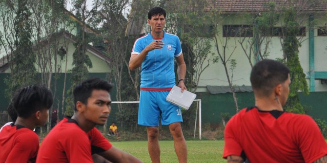 Ketimbang risaukan PSM Makassar, Milan Petrovic lebih pikirkan kondisi Arema
