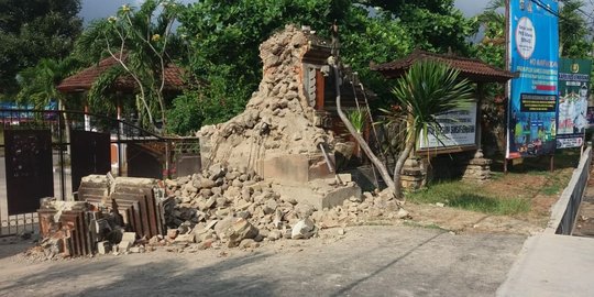 Cerita kepanikan warga Jembrana Bali saat diguncang gempa 6,3 SR