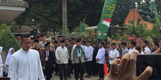 Prabowo Subianto hadiri acara Rakernas LDII