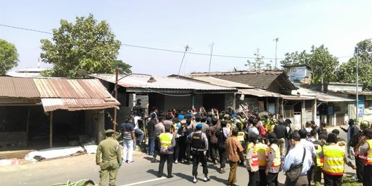 Ada penolakan dari warga, Satpol PP eksekusi paksa lahan di Solo