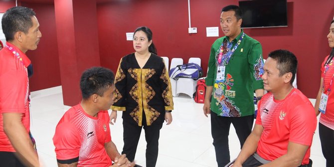Menko Puan beri dukungan langsung pada atlet Asian Para Games Indonesia