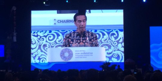 Di pertemuan IMF-WorldBank, Jokowi sebut ekonomi dunia laiknya serial Game of Thrones