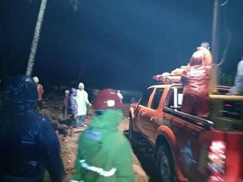 banjir bandang di tanah datar