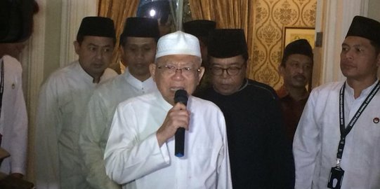 Ma'ruf Amin dan PCNU DKI diskusi masalah agama hingga akidah