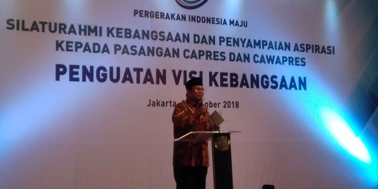 Prabowo: Mengakali atau membohongi rakyat itu sangat berbahaya