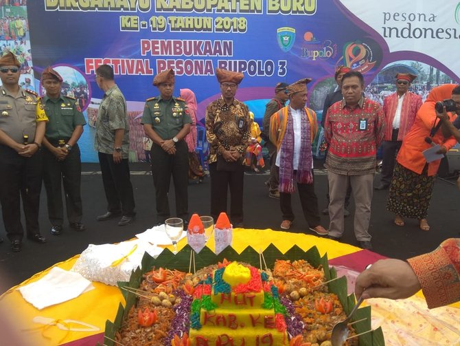 pembukaan festival pesona bupolo 2018