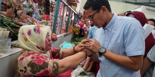 Dianggap kalah oleh kubu Jokowi, Sandiaga sebut Prabowo unggul 2-0