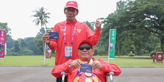 Presiden Jokowi beri bonus atlet Asian Para Games 2018 lewat tabungan BRITAMA Bisnis