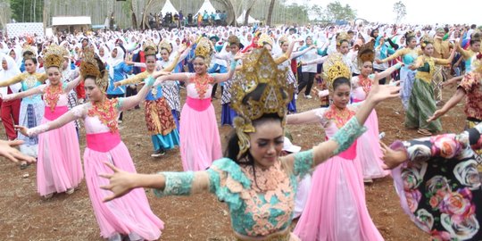 Rekor dunia tercipta di Pembukaan Festival Geopark Ciletuh 2018