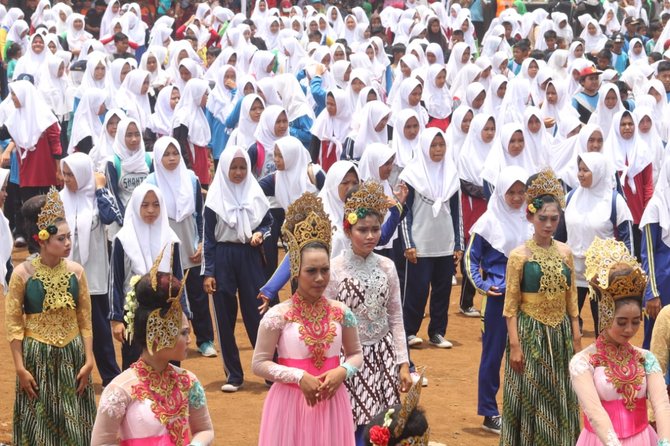 pembukaan festival geopark ciletuh 2018