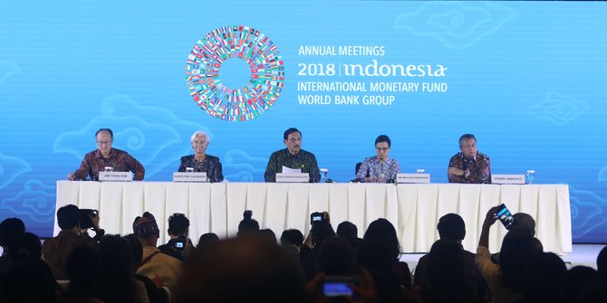 Penutupan pertemuan IMF-World Bank di Nusa Dua