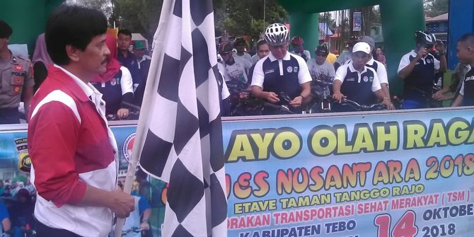 Lewat Sepeda Nusantara 2018, Kemenpora ajak masyarakat hidup sehat